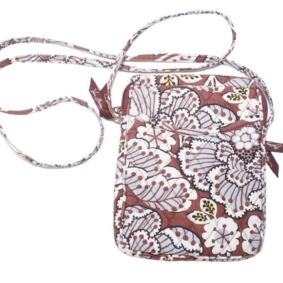 Vera Bradley BOGO FREE SALE Slate Blooms Crossbody Bag - Picture 4 of 10